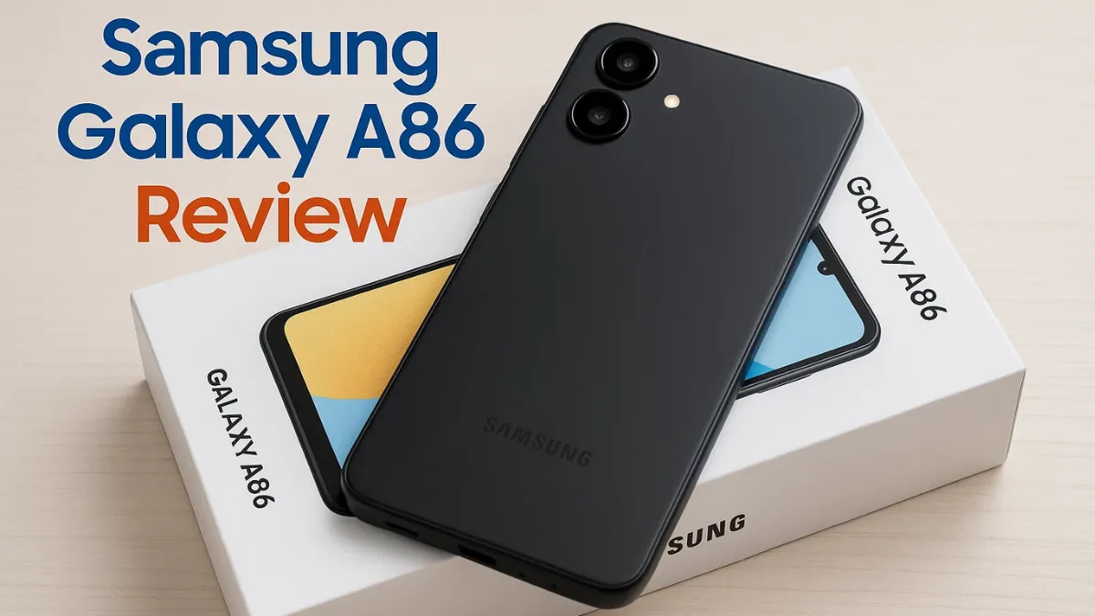 Samsung Galaxy A86 Review : A Premium Mid-Range Powerhouse Built for the Future