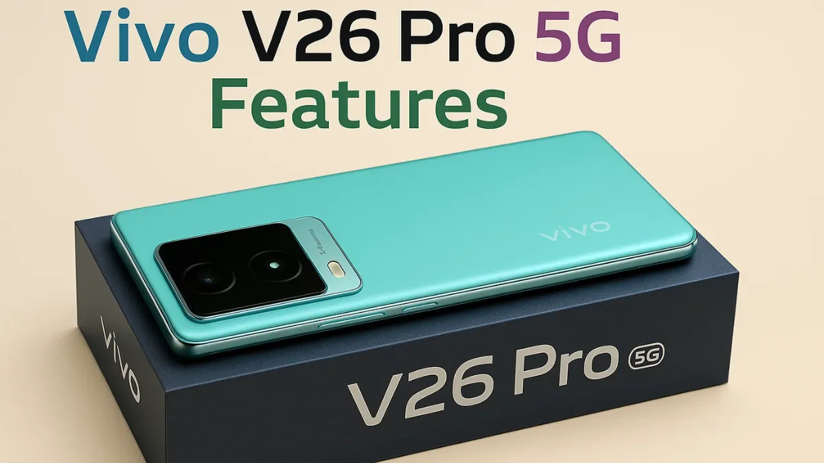 Vivo V26 Pro 5G Features: A Premium Smartphone with Stunning Design and Flagship-Level Performance