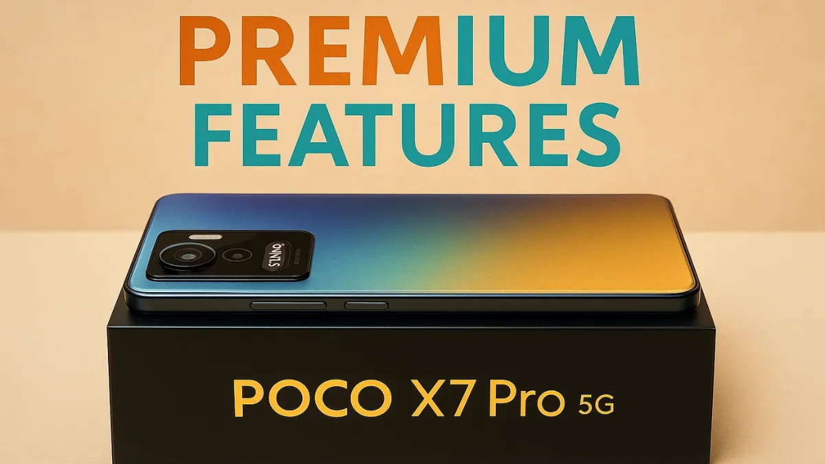 Poco X7 Pro 5G Premium Features: High-Performance 5G Smartphone